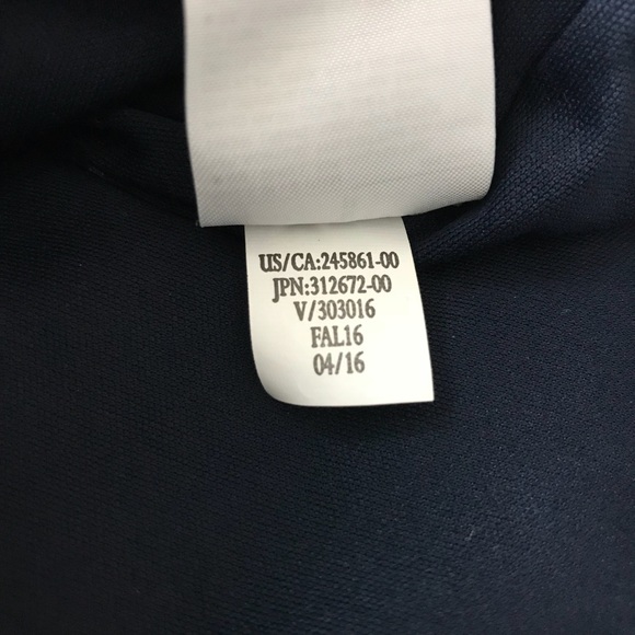 Banana Republic Navy White Knit Striped Top Small - Picture 8 of 8